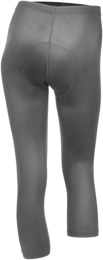 | Women's USA Classic Cycling Capris | Padded Compression Spandex Capri | Made in USA