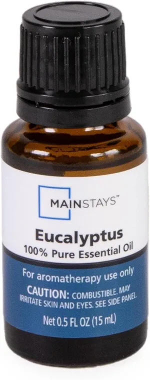 100% Pure Essential Oil, Eucalyptus, 15 ml, Therapeutic Grade, for Use with Oil Diffusers. by; Mainstays (2 Pack)