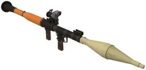 1:1 Scale RPG-7 Rocket Launcher Firearms 3D Paper Model kit Toy Kids Gifts