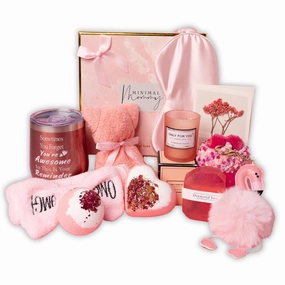 13-piece Relaxing Spa Care Package Self Care for Women - Christmas Gifts, Best Gifts for Mom, Sister, Best Friend