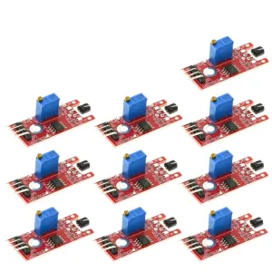 1/5/10Pcs 4Pins Metal Touch Sensor Module Ky-036 Human Body Touch Sensor Ky036