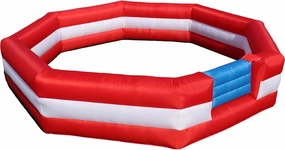 15FT Gaga Ball Pit with Air Blower,GagaBall Court Suitable for Indoor and Outdoor Families, Summer Camp Activities