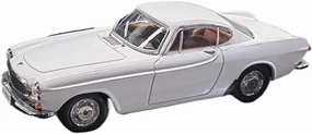 1 43 for Volvo P1800 Alloy Diecast Miniature Car Model Simulation Classic Souvenir Display Motor Vehicles Toys(White)
