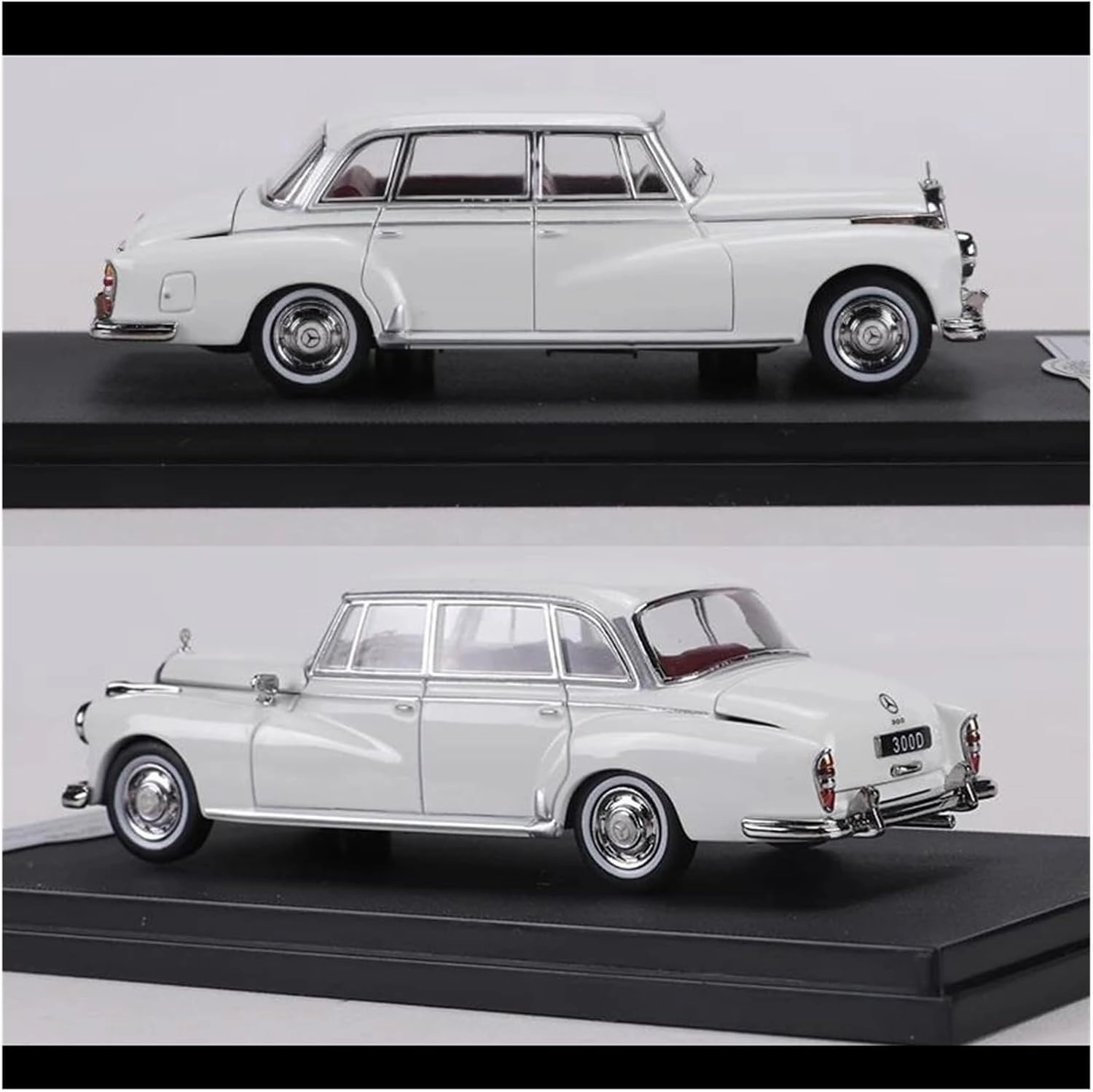1:64 for Classic 300D Alloy Model Car Can Removed The Engine Cover Static Vehicle Toy Gifts Die-Cast Car(Style 8)