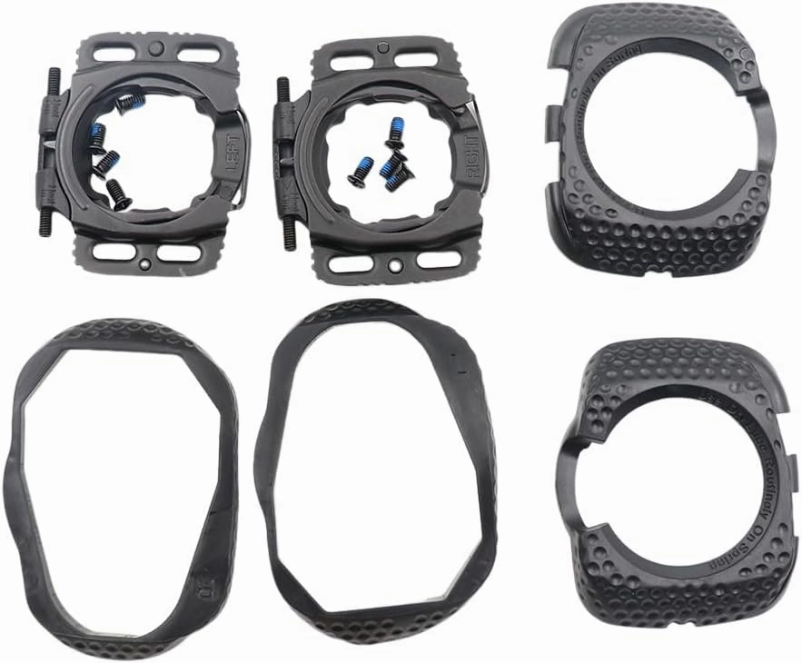 1 Set OEM Quick Release Cycling Shoes Cleats Self-Locking Pedal Aerodynamic for Wahoo Speed Zero Speed Standard Tension Cleats