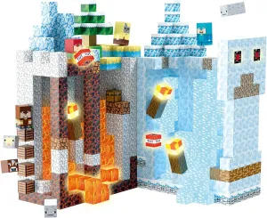 200PCS Magnetic Building Blocks, Magnetic Blocks Building STEM Construction Toys, Montessori Sensory Stacking Toy for Toddlers, Frozen Magnet Cubes with Light Blocks for Boys Girls Age 3 4 5 6 7 8-12