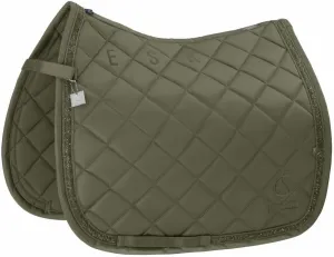 2025 Glossy Jewel Saddle Cloth 214675 445 150 - Dusty Olive Saddle Pad Size - VS