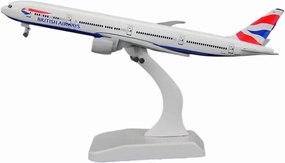 20cm for Aircraft Airbus A380 British Alloy Plane Model Assembly Resin Collection Display Static Display Aircraft Model Miniatures Toy's Set