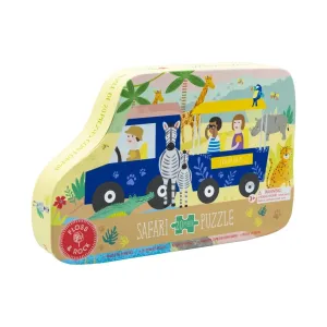 20pc Aligator Shaped Safari Puzzle