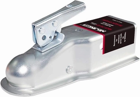 2" Trailer Coupler with 3" Channel - 5000 lb Capacity, Fits Boat Trailers & Utility Trailers Easy Bolt-On Installation