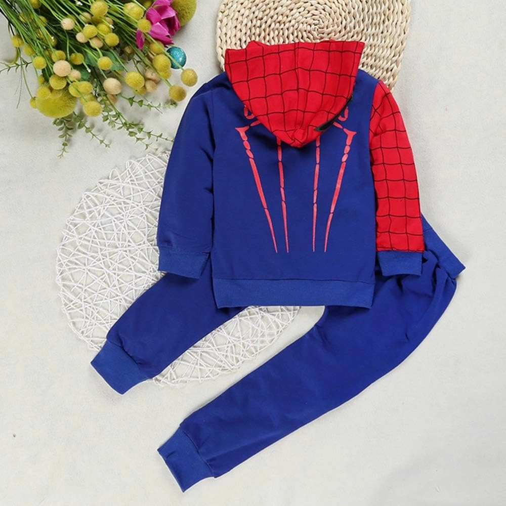 2Piece Toddler Kids Baby Boys Casual Outfits Set,Long Sleeve Pullover Hoodie Sweatshirt Pants Clothing Suit