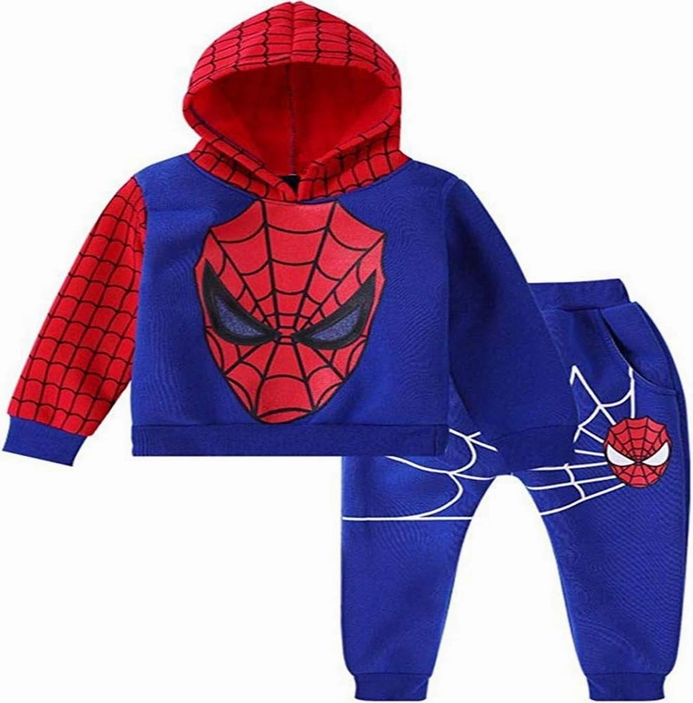 2Piece Toddler Kids Baby Boys Casual Outfits Set,Long Sleeve Pullover Hoodie Sweatshirt Pants Clothing Suit