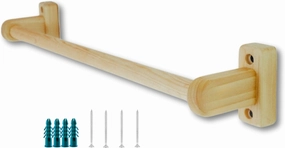 32.5 in. Long Montessori Pull Up Bar for Babies | Hand-Made, Assembled, Quality Wooden Toy Bar for Infants, Ballet Bar for Toddlers.