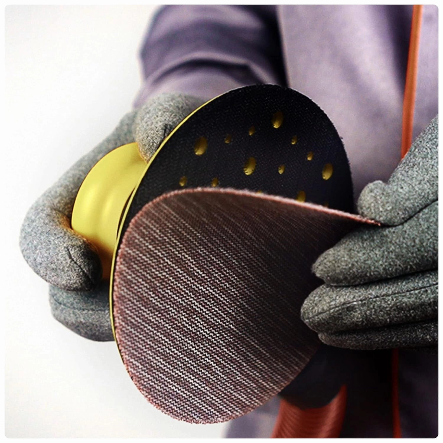 5 Inch Sanding Mesh | Micro Mesh Hook and Loop Sanding Discs | Dust Free Net Sandpaper | 50 Pack 400 Grit | Wet and Dry Sanding Screen | Anti-Clog and Last Longer