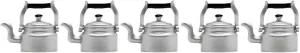5pcs Miniature Water Kettle for Dollhouse Lifelike Handheld Pot Kitchen Accessory Cute Home Decoration for Miniature Interiors Sturdy Design