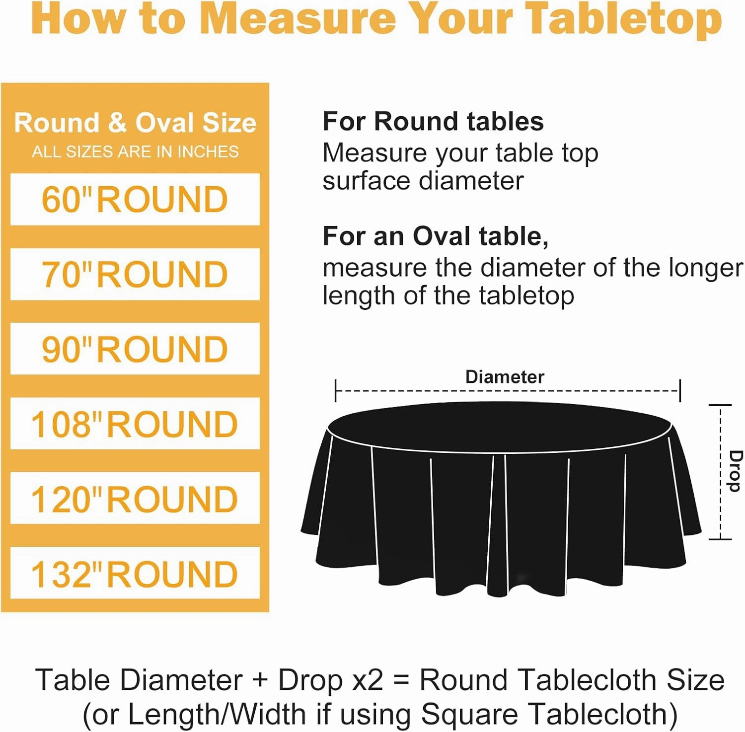 6 Pack 70 In Round Sage Green Tablecloths - Reusable Polyester Table Covers – Protect from Spills (Not Waterproof) – for Weddings, Banquets, Parties – Ships Folded, Wrinkles Likely, Steam Before Use