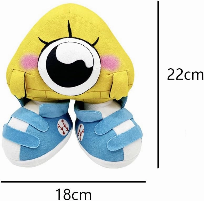 8inch Baby Bill Cipher Plush Plushies Toy,Cute LaLaLaLa Soft Gravity Falls Stuffed Animal Doll Pillows Gift Merch for Game Fans Boys Girls Kids (4Pc Baby Bill Set)