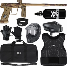Action Village Planet Eclipse Gtek 170R Level 3 Protector Paintball Gun Package Kit