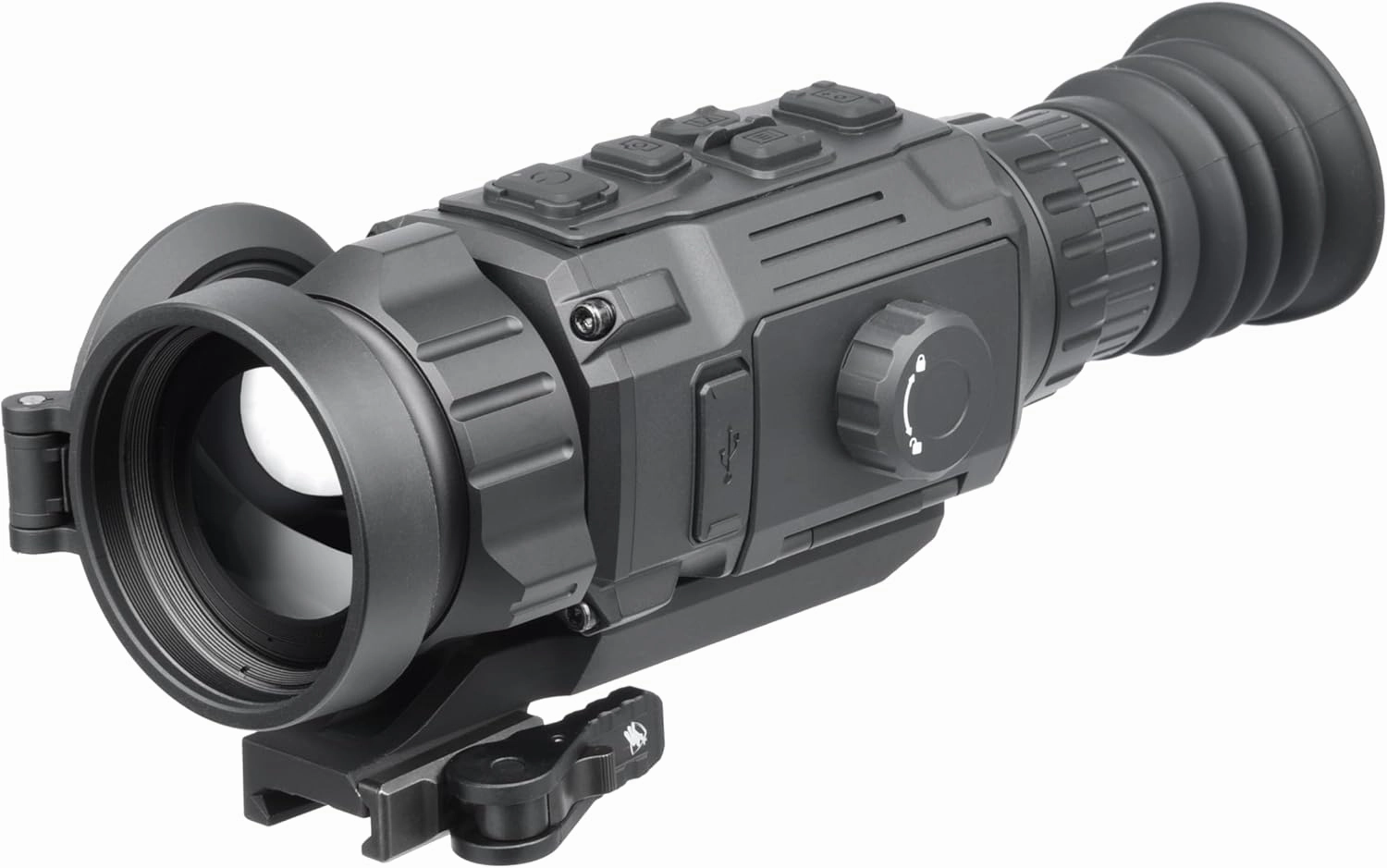 AGM Global Vision REFURBISHED Rattler V2 50-640 Thermal Imaging Scope | High Sensitivity Thermal Scope for huning 2.5X Base Magnification and 2600m Detection Range. 1 Year Warranty
