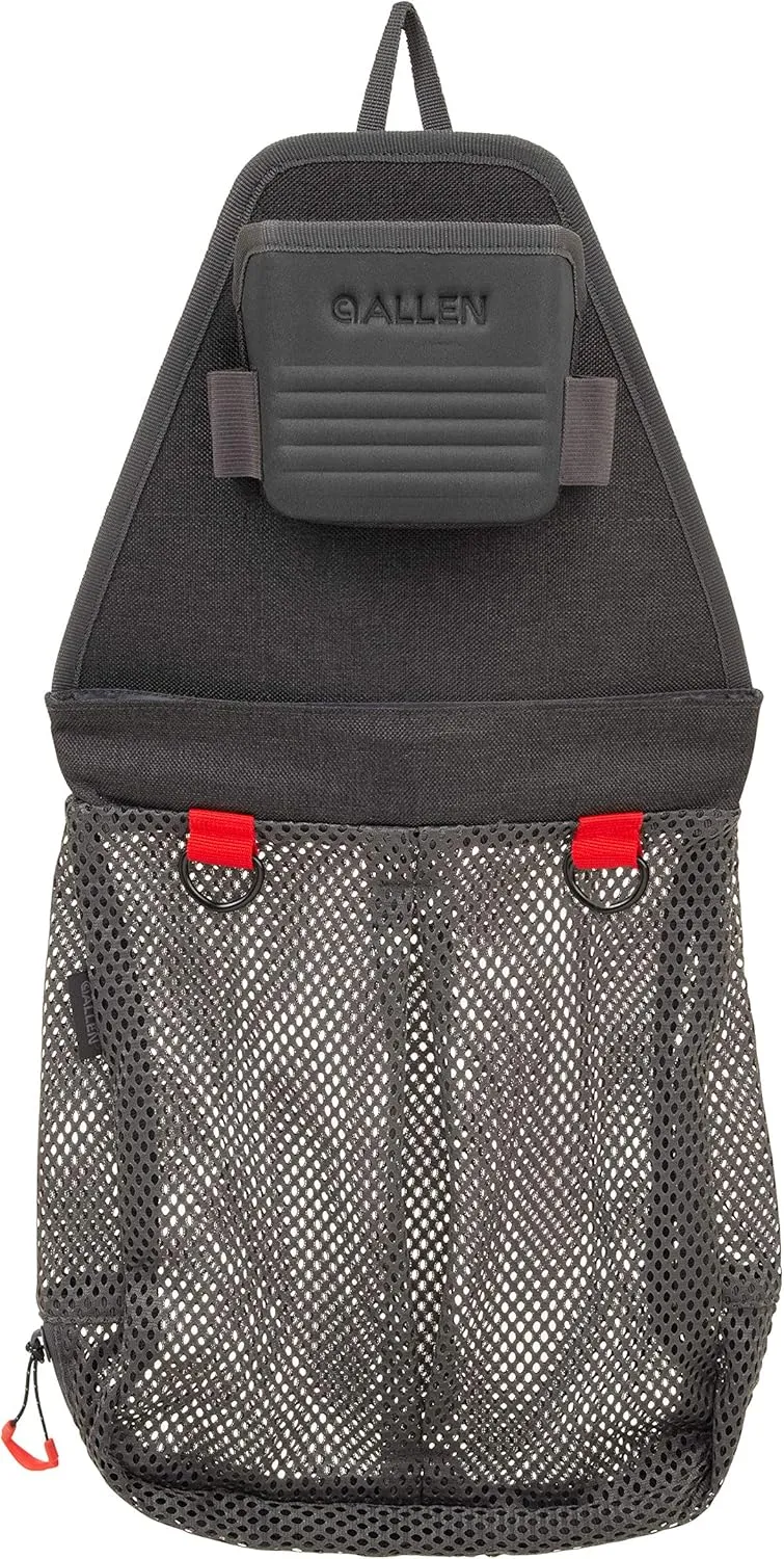 Allen Company Competitor Over-Under Molded Hull Bag, Holds 125 Empty Hulls, Gray