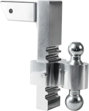 ANDERSEN HITCHES | Truck Tow Accessories | Rapid Hitch | Adjustable Extra Heavy Duty Trailer Hitch | Dual 2" and 2-5/16" Ball Receiver, 10-inch Aluminum Rise/Drop 21/2" Shank | 3413-25