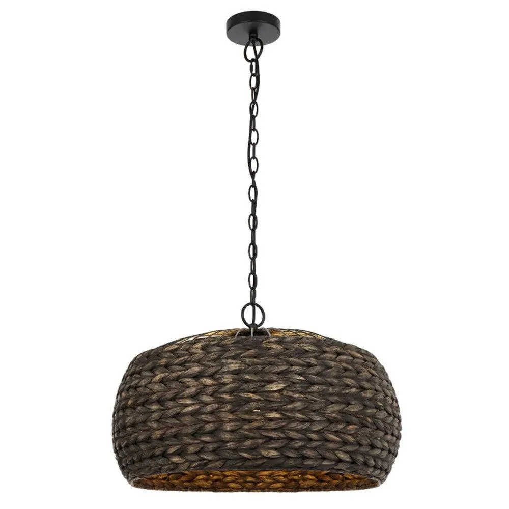 Antera Pendant Light ø400mm, ø600mm in Black or Natural Paper