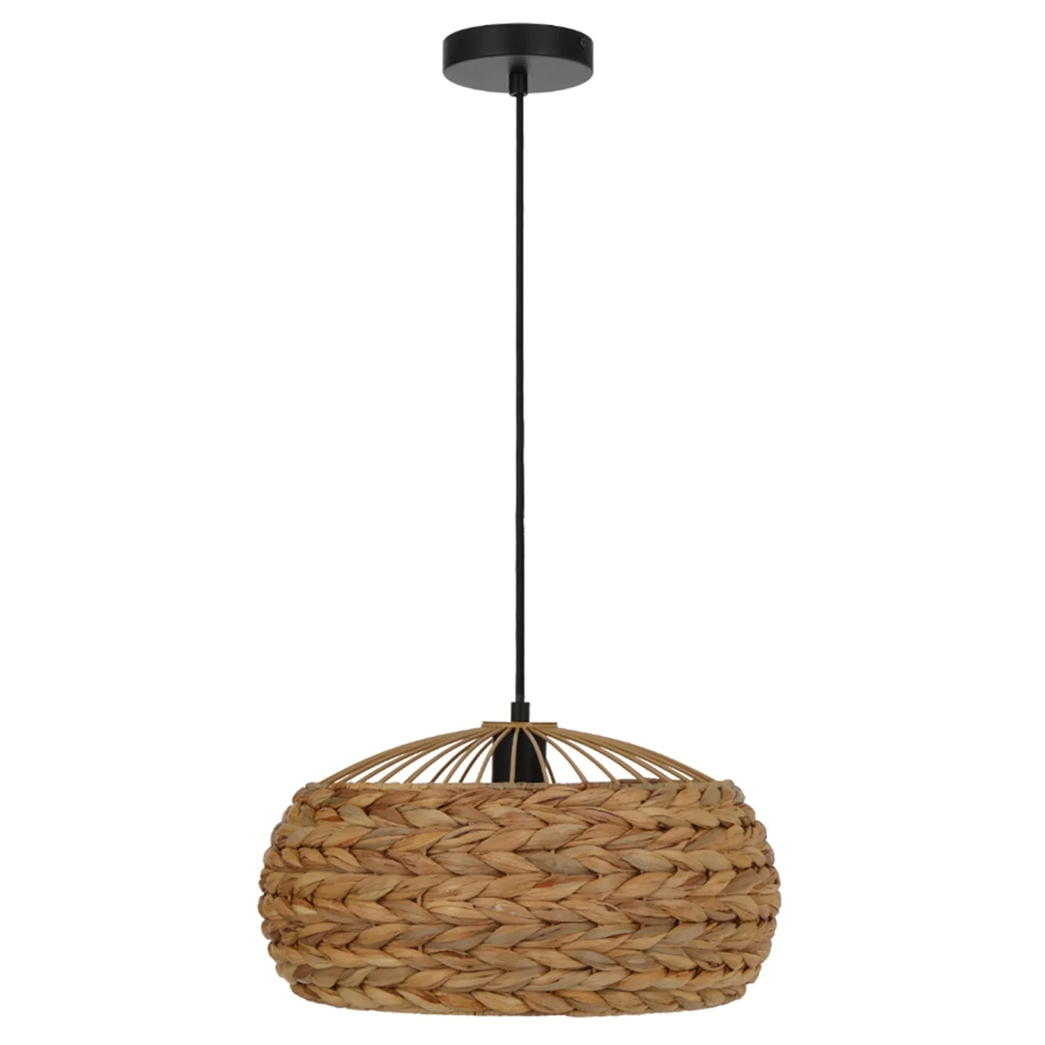 Antera Pendant Light ø400mm, ø600mm in Black or Natural Paper