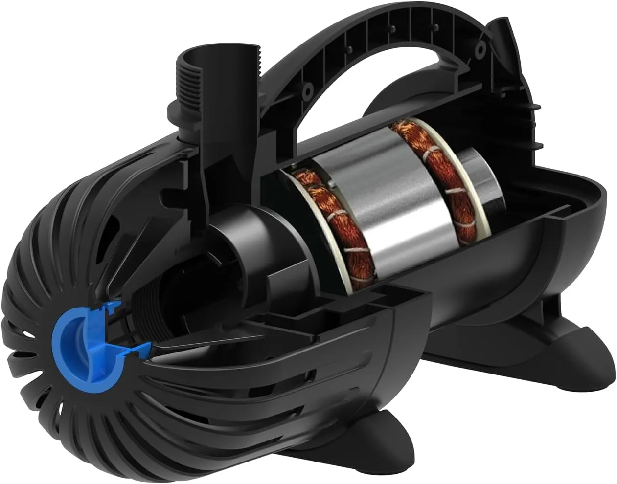 Aquascape 45010 AquaSurge PRO 4000-8000 GPH Water Pump Asynchronous, Smart Control App Ready, Black
