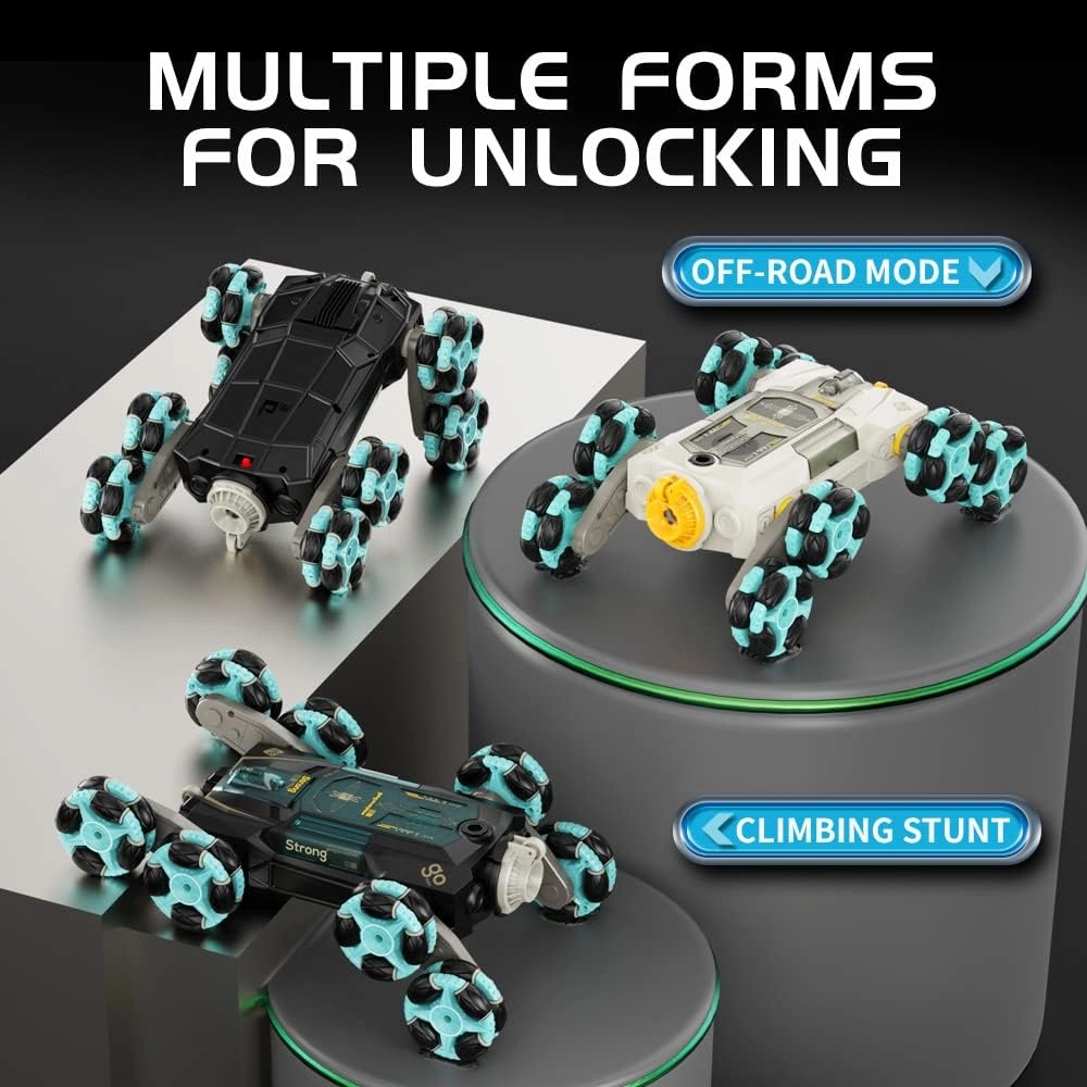 ATHLERIA 8WD Gesture Sensing Rc Stunt Car Toys for Ages 8-13,Hand Remote Control Cars-Double Sided 360°Rotating,Coolest Christmas Birthday Gifts Ideas for Boys Girls Kids Teens 8 9 10 11 12  Year