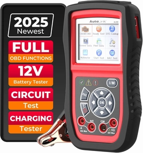 Autel AL539B OBD2 Scanner, 3-in-1 Code Reader Battery Tester Avometer for 12 Volts Batteries, Full OBDII Diagnosis and Circuit Starting & Charging Systems Test, All Enhanced Ver. of AL519 AL539
