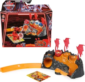 Bakugan 3.0 Training Set – 1 Training Zone with Obstacles, 1 Ball, 1 Connector and 2 Cards – Collection – Cartoon Toy for Children Aged 6 Years and Above Random Model