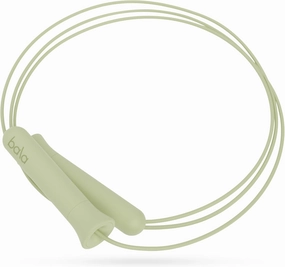 Bala Weighted Jump Rope for Women & Men, Sage - Adjustable & Replaceable Jumping Rope for Adults - Workout Jump Rope Ergonomically Designed for Cardio & HIIT - Skipping Rope with Silicone Handles