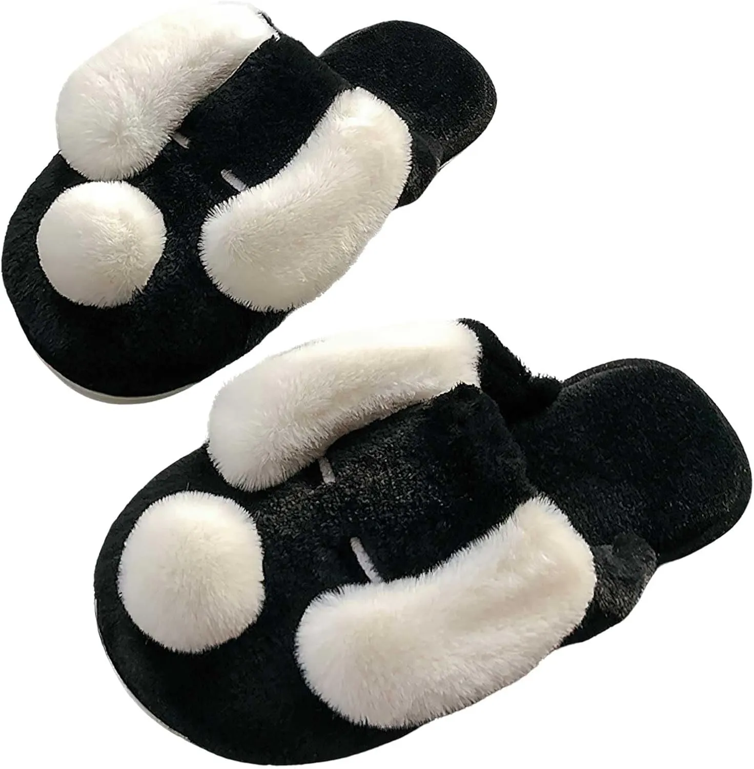 baobeijiadao Women's Cute Animal Slippers - Soft Warm Winter Indoor House Slippers With Memory Foam For Halloween, Bedroom & Living Room
