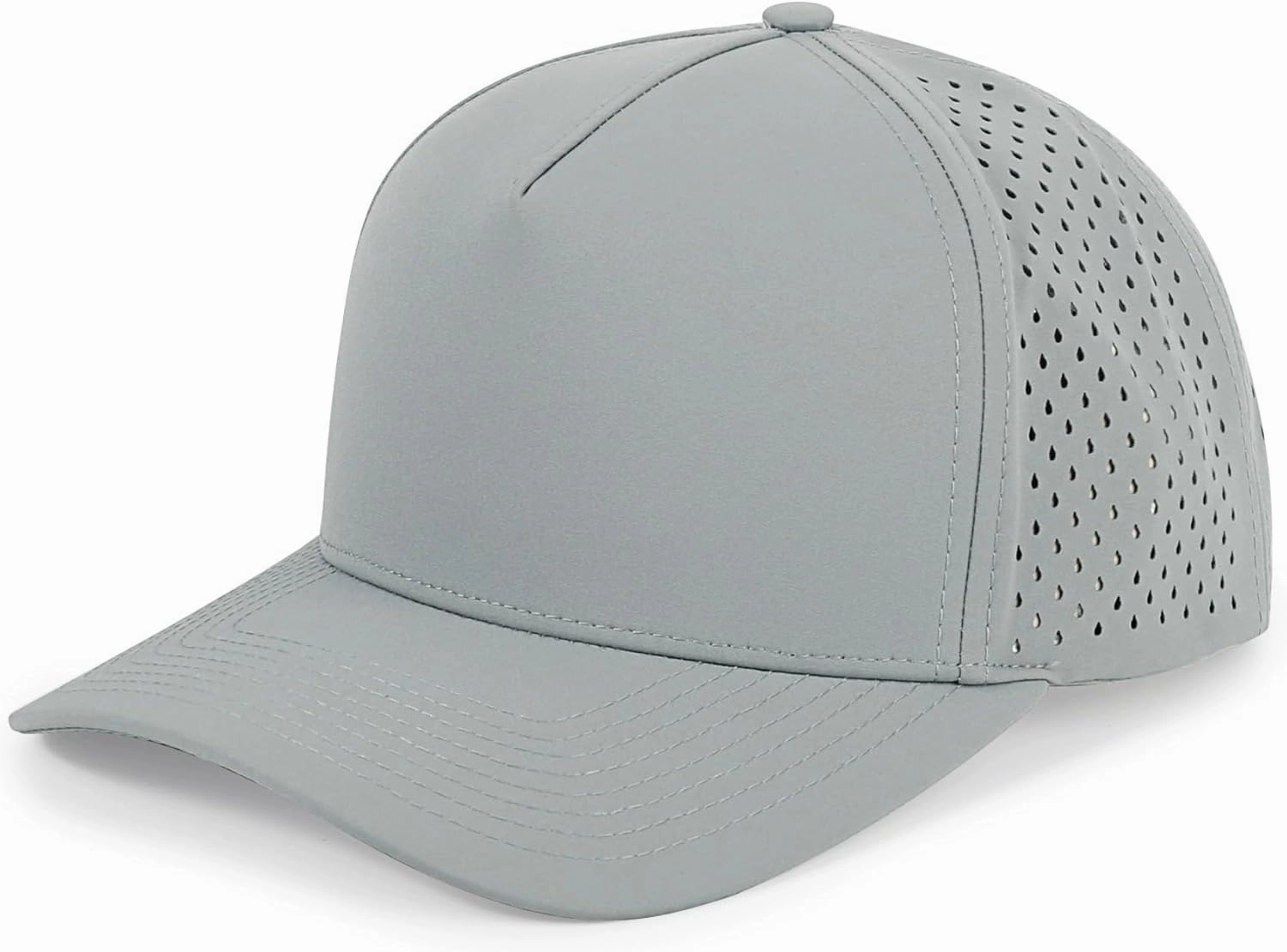 Baseball Cap Men Women Adjustable Quick Dry Laser Cut Mesh Ball Curved Brim Snapback Hat