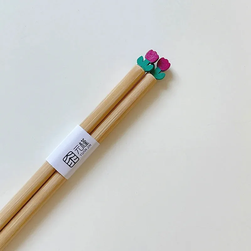 Bear-y Cute Bamboo Chopsticks 🐻🍣 - Delightful Dining Fun for All Ages! 🥢✨