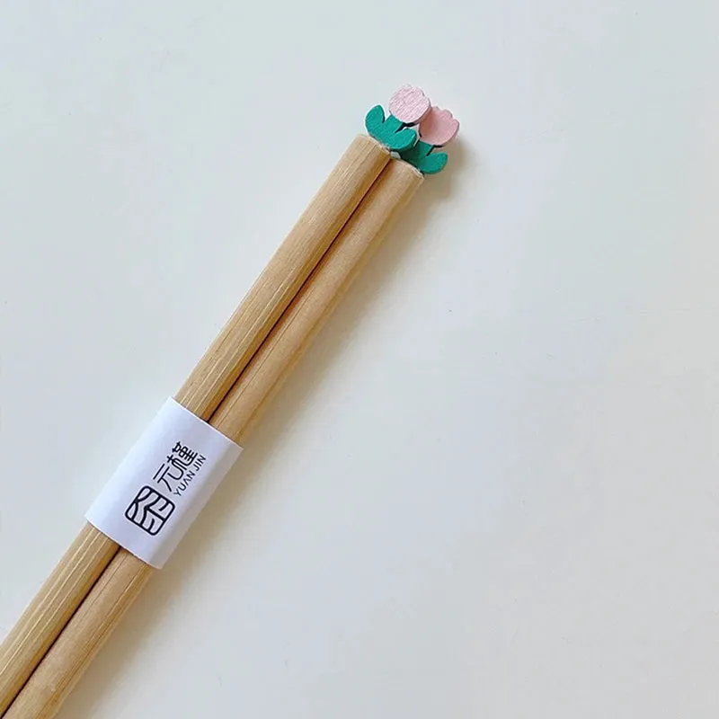 Bear-y Cute Bamboo Chopsticks 🐻🍣 - Delightful Dining Fun for All Ages! 🥢✨