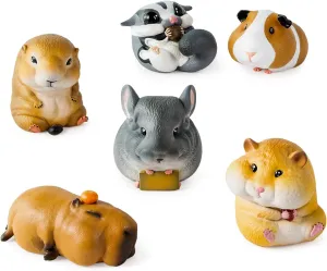 BEEMAI Pocket Cute Zoo Series Blind Box 6-Box Set (Set of 6 No Repeat), Cute Figures Collectibles