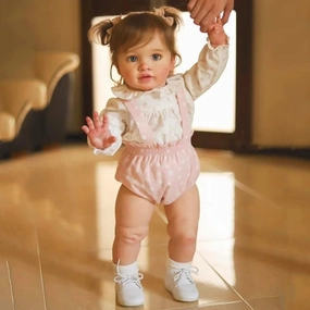 Big Size Reborn Baby Dolls Girl Vinyl 26 inch Reborn Toddler Dolls Real Looking Baby Dolls Lifelike Baby Dolls Realistic Baby Dolls Girl Toddler Reborn Doll for Boys Girls Aged 3 