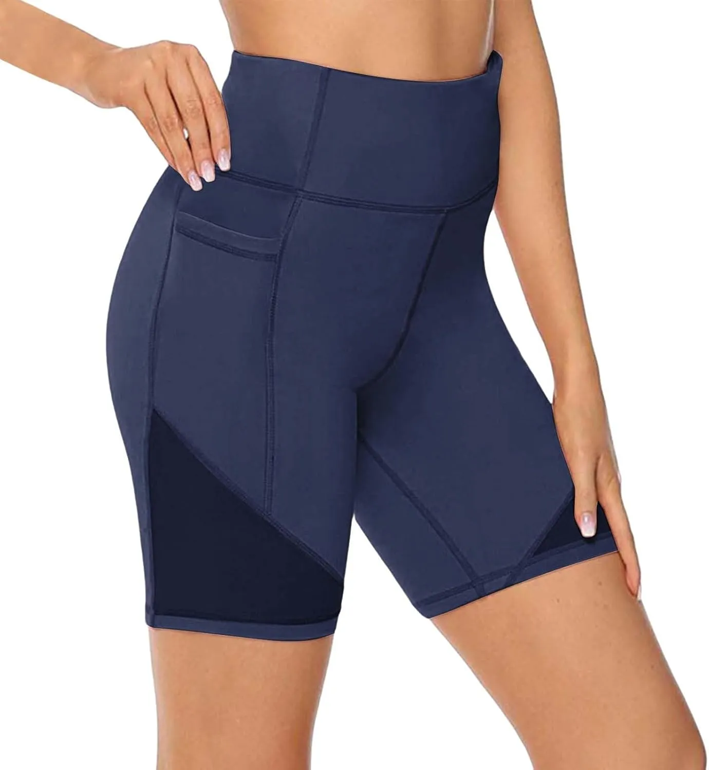 Biker Shorts Women Women's Sports Skinny Hip Quarter Pants High Waisted Yoga Fitness Pants High Waisted Butt