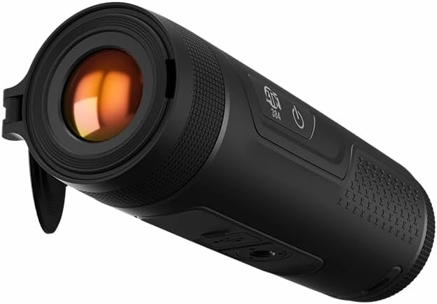 BlazeTrek Thermal Hunting Monocular - 384x288/640x512 Sensor, 50Hz, 12μm, <25mK, 800x600 AMOLED, 15mm Eye Relief, 7  Hr Battery, USB-C, IP67, Lightweight, Video & Photo, Wi-Fi (384x288; 2.7-21x)