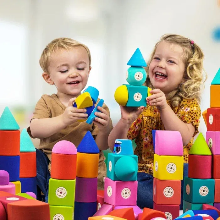 Blockaroo Magnetic Foam Blocks - Critter (17pcs)