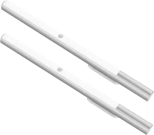 BLS 48 LED Closet Lights, Motion Sensor Light Indoor, 4500mah Build-in Large Rechargeable Battery, Wireless Under Cabinet Lighting for Kitchen/Pantry/Wardrobe/Wall/Stair, 6000K Clean White (2 Pack)