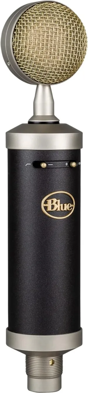 Blue Microphone Baby Bottle XLRCardioid Condenser Microphone for Recording, Streaming, Podcasting, Gaming, Mic with Large Diaphragm Cardioid Capsule, Shockmount & Protective Case