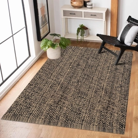 Boho Area Rug,3'x 5'Tan Black Washable Reversible Kitchen Area Rug Farmhouse Entryway Rug Hallway Rug Throw Rug Floor Carpet for Foyer Bathroom Living Room