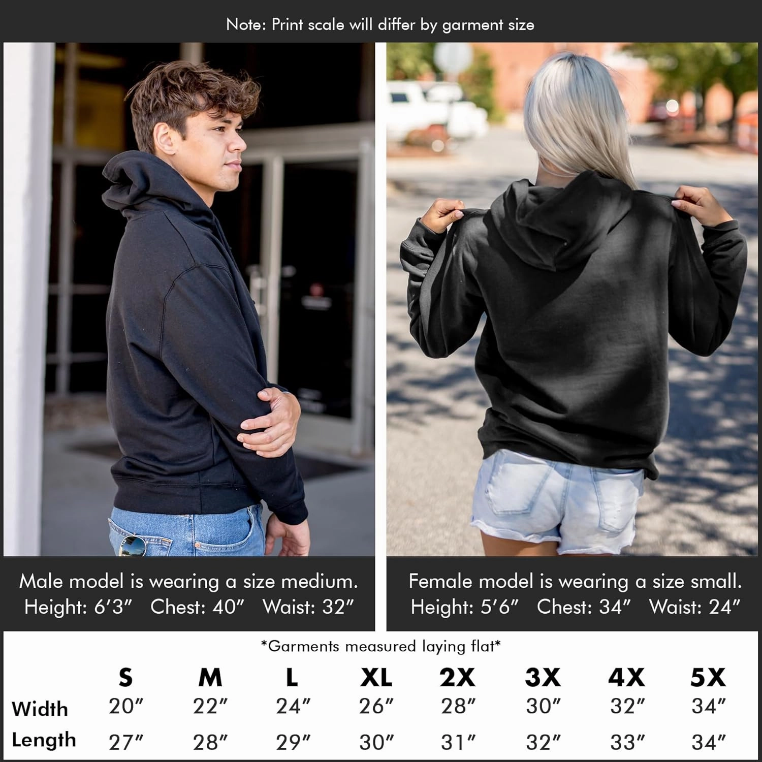 Brisco Brands My Better Half Cute Matching Couples Hoodie Sweatshirt Women Men