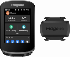 Bundle of C506 GPS Bike Computer and Speed Cadence Sensor