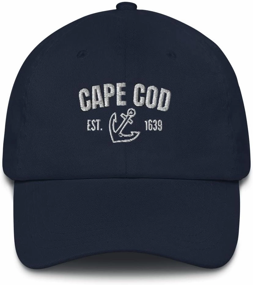 Cape Cod Hats for Men | Boston Hats for Men - Classic Dad Hat - Fun Design