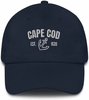 Cape Cod Hats for Men | Boston Hats for Men - Classic Dad Hat - Fun Design