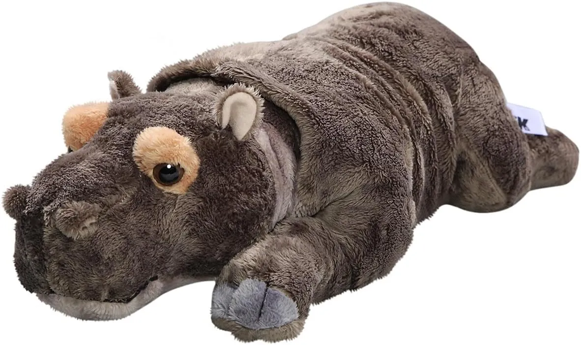 Carl Dick Hippo 16.5 inches, 42cm, Plush Toy, Soft Toy, Stuffed Animal 2487