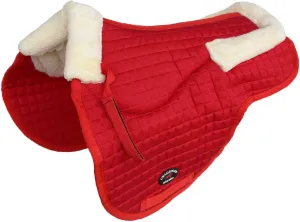 CHALLENGER Horse English Quilted Contour Fleece Padded Saddle Pad 72117-120